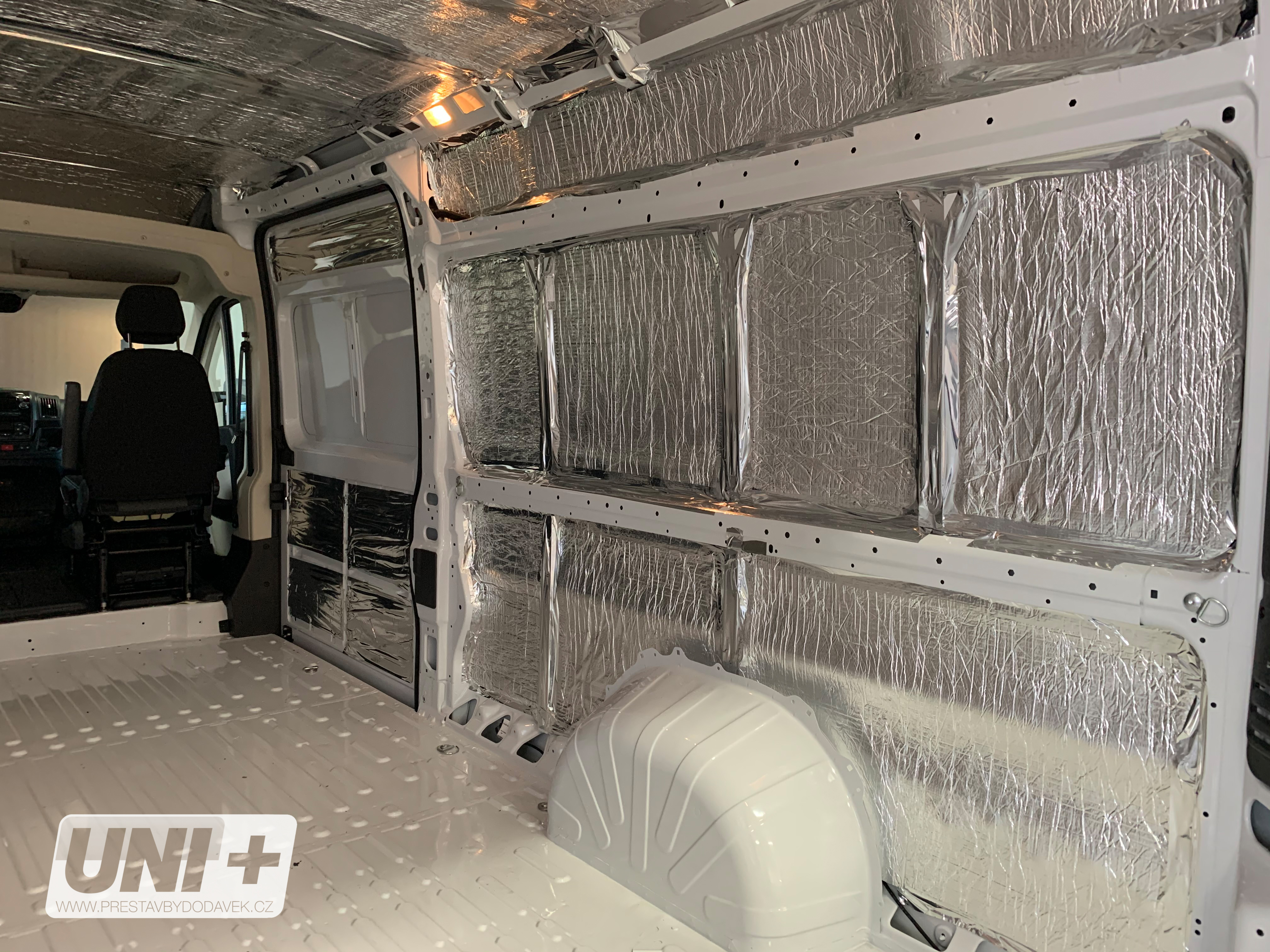 Izolační sada K-Flex metal 20 mm - Citroen Jumper / Peugeot Boxer / Fiat Ducato (L2H2)