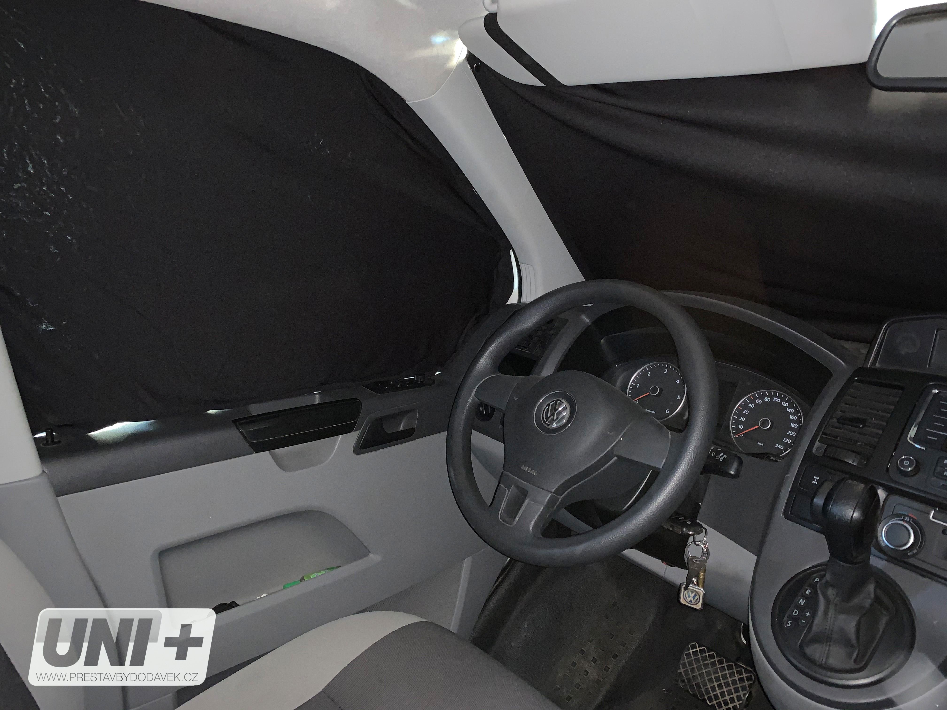 Magnetické záclony kabiny řidiče - Mercedes-Benz Vito Viano W639 2003-2014