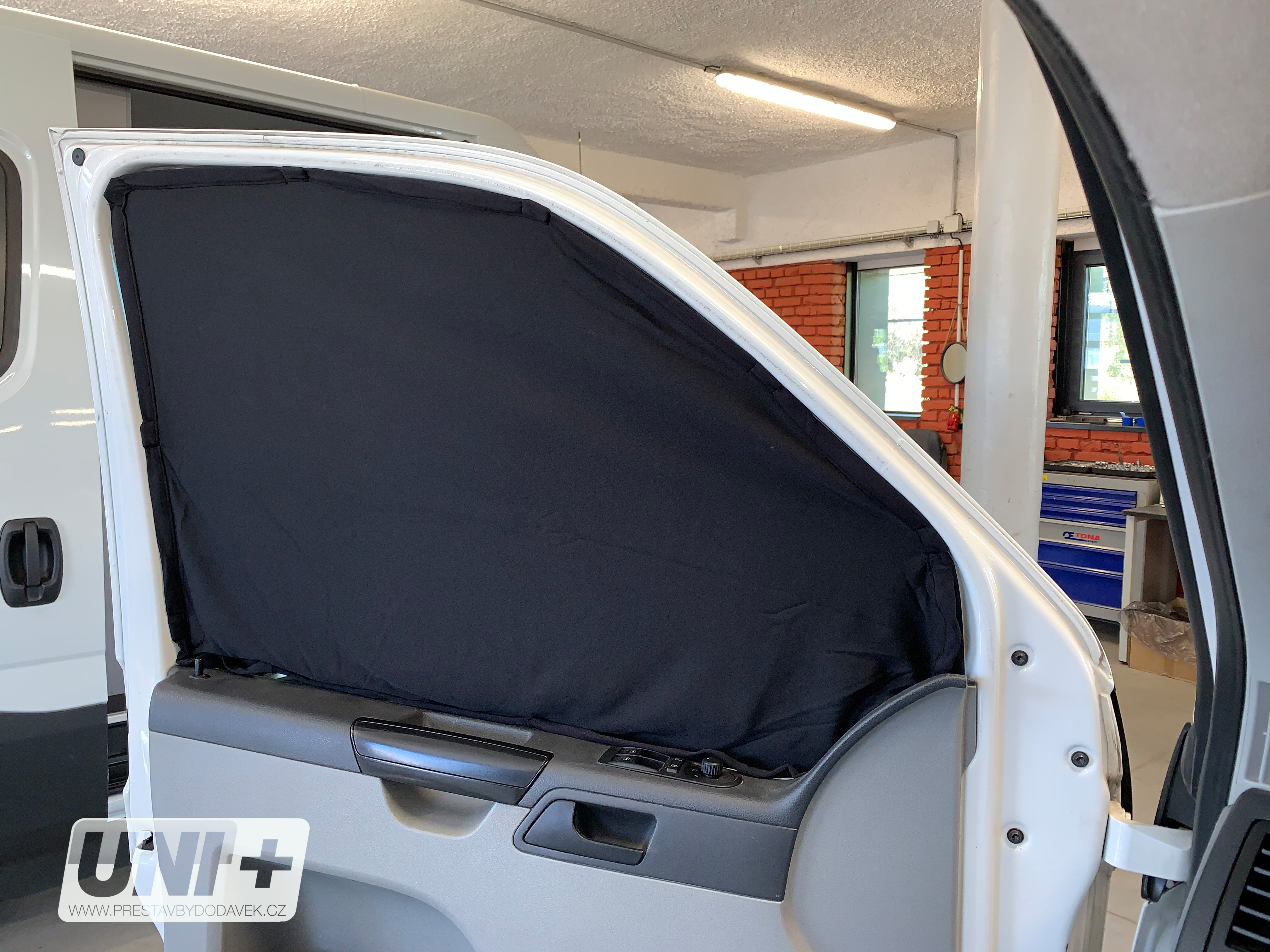 Magnetické záclony kabiny řidiče - Mercedes-Benz Vito Viano W639 2003-2014