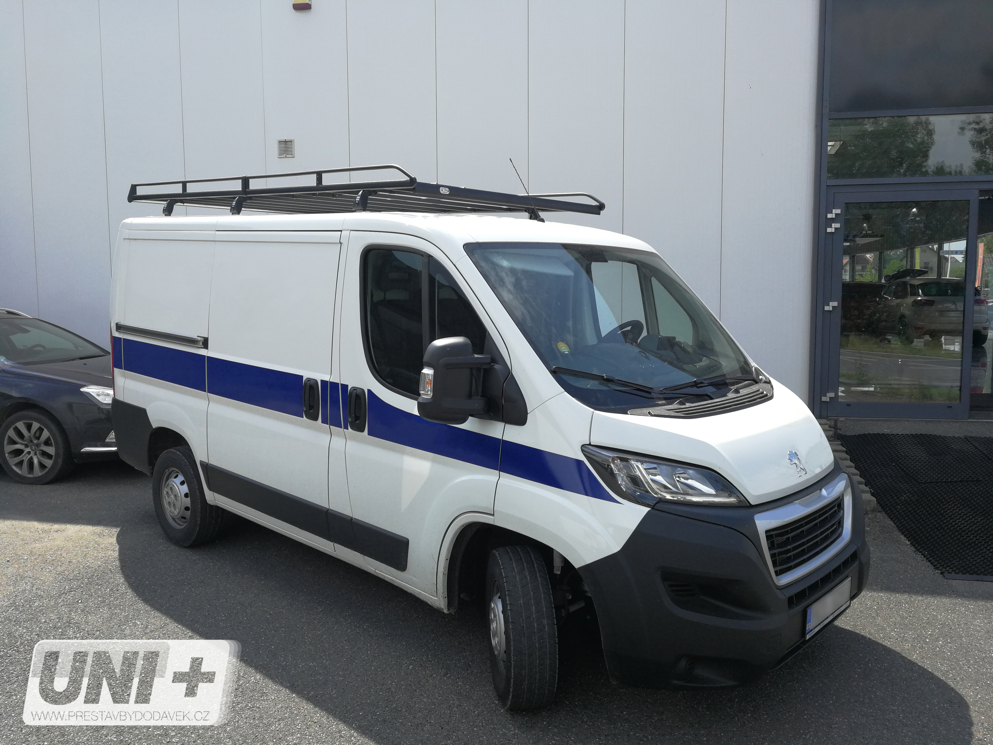 Střešní koš CRUZ EVO | Renault Master / Opel Movano / Nissan NV400 | L2H2