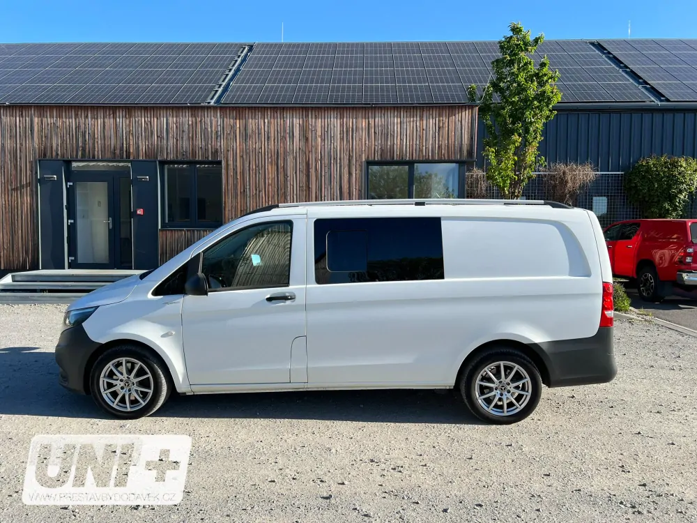 Boční posuvné okno Carbest tónované – Mercedes-Benz Vito | levé