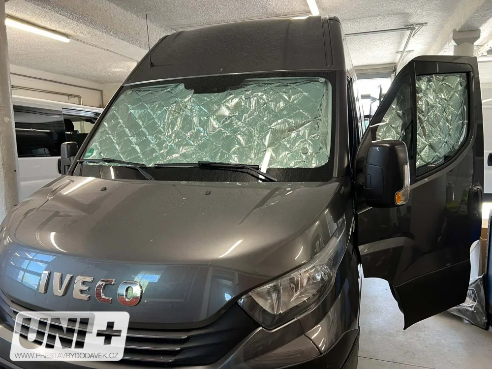 Termoclona oken Isoflex pro Iveco Daily od 2014 - kabina řidiče - 3 díly