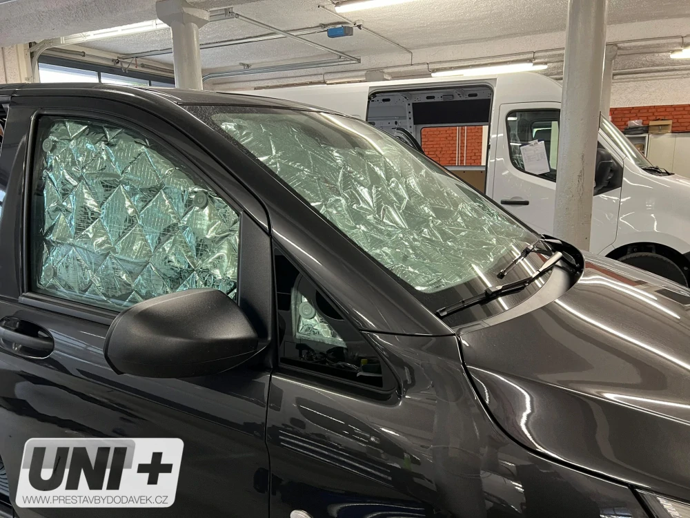 Termoclona oken Isoflex pro Mercedes-Benz Vito od 2014 - kabina řidiče - 3 díly