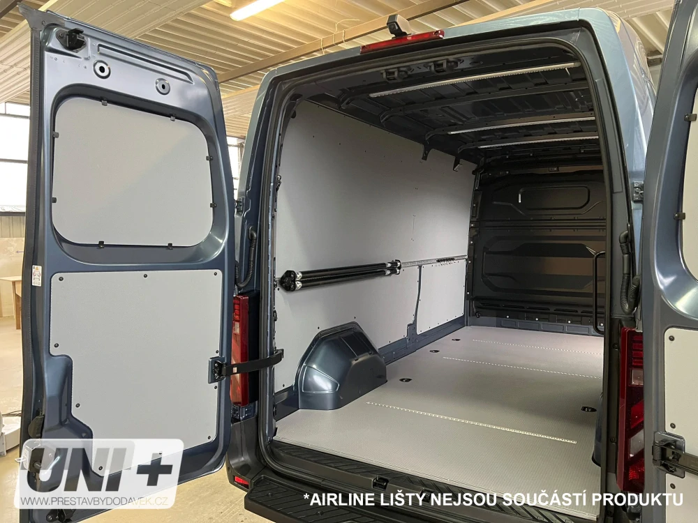 Obložení bočních stěn - polypropylen IP 4 mm Renault Master, Nissan Interstar | L3H2 (13 m³)