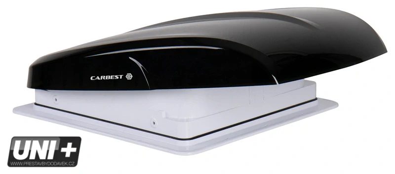 Střešní ventilátor VanVent Carbest | černý