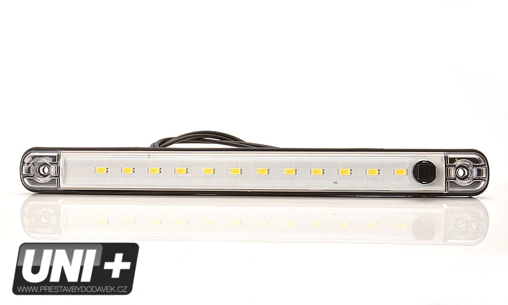 Vnitřní LED osvětlení 12 LED OSRAM – 12 V (bílé) | integrovaný vypínač