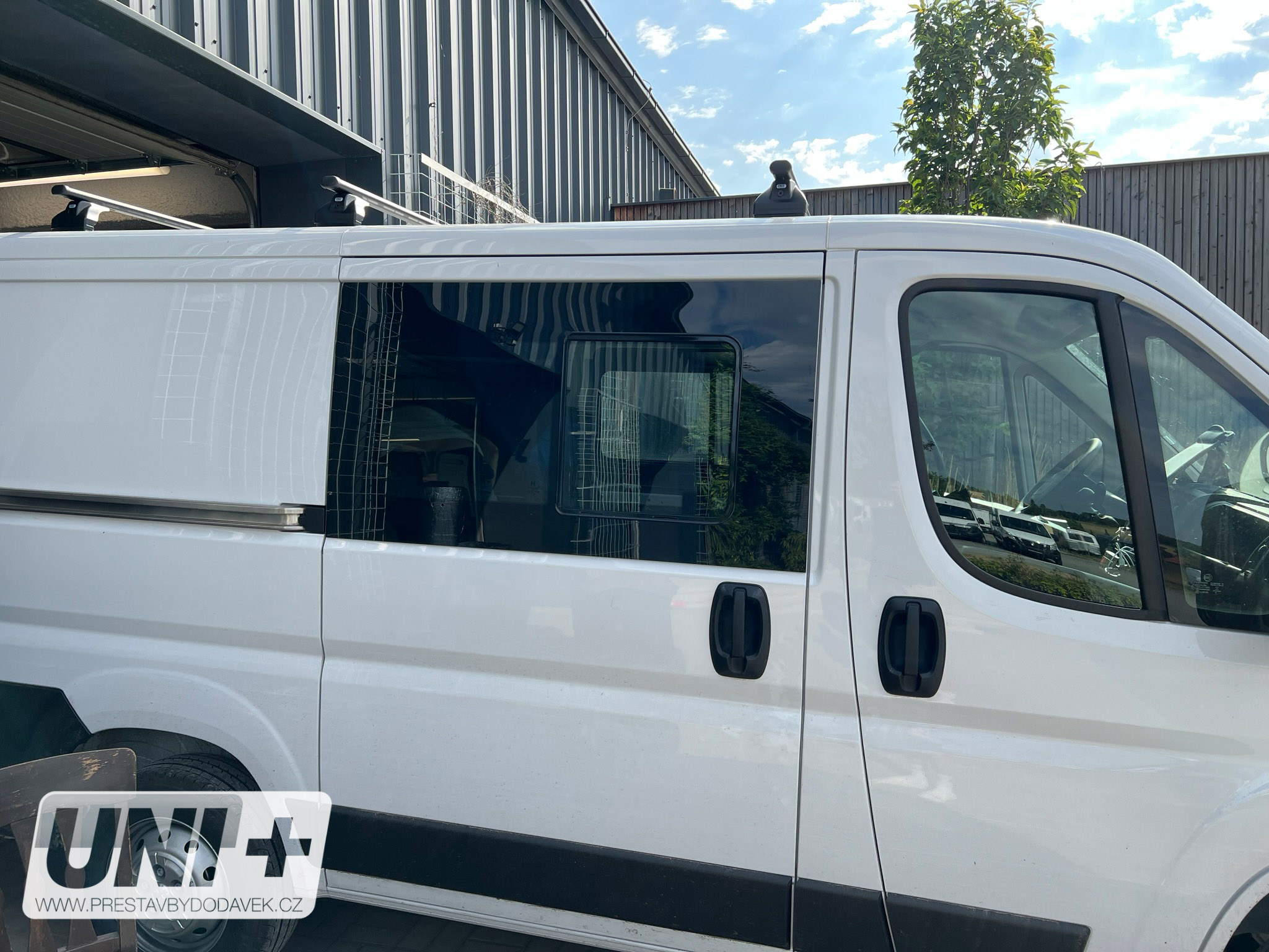 Boční pravé posuvné okno L1H1 | Citroen Jumper / Peugeot Boxer / Fiat Ducato / Opel Movano