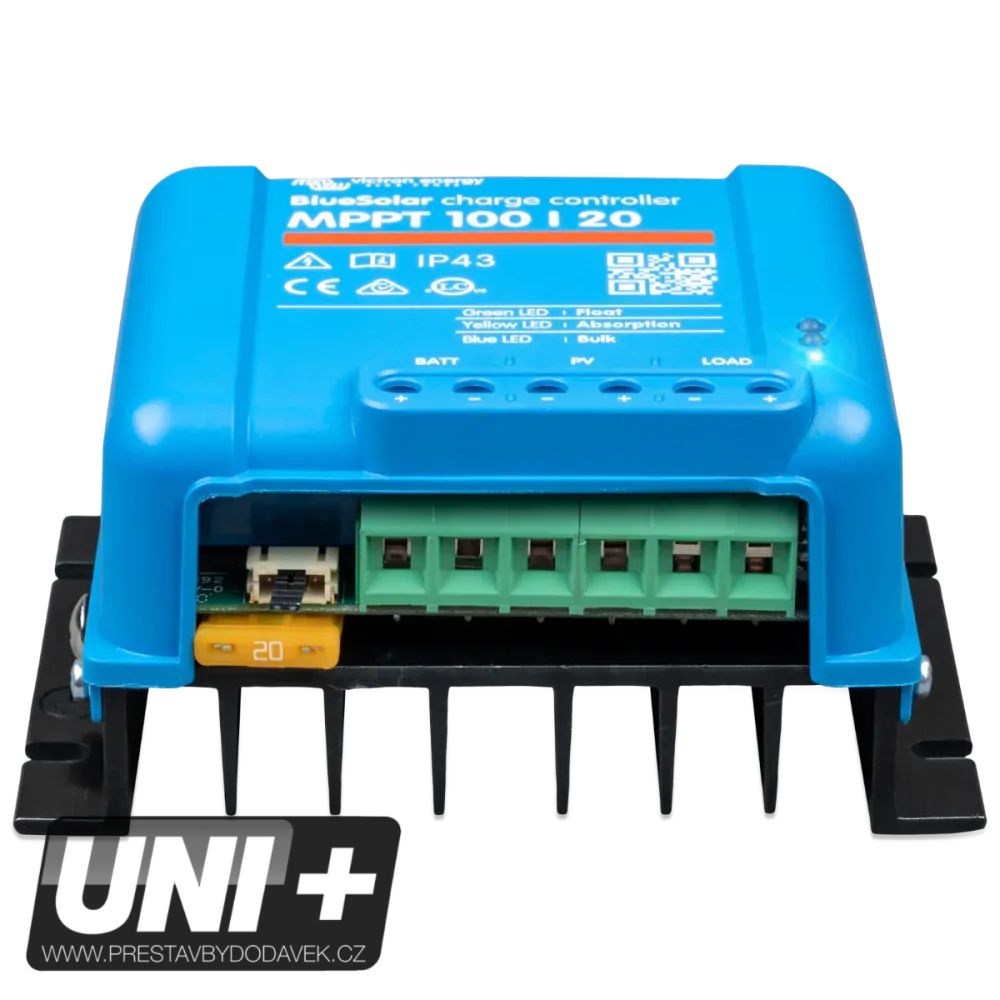 MPPT solární regulátor Victron Energy BlueSolar 100/20