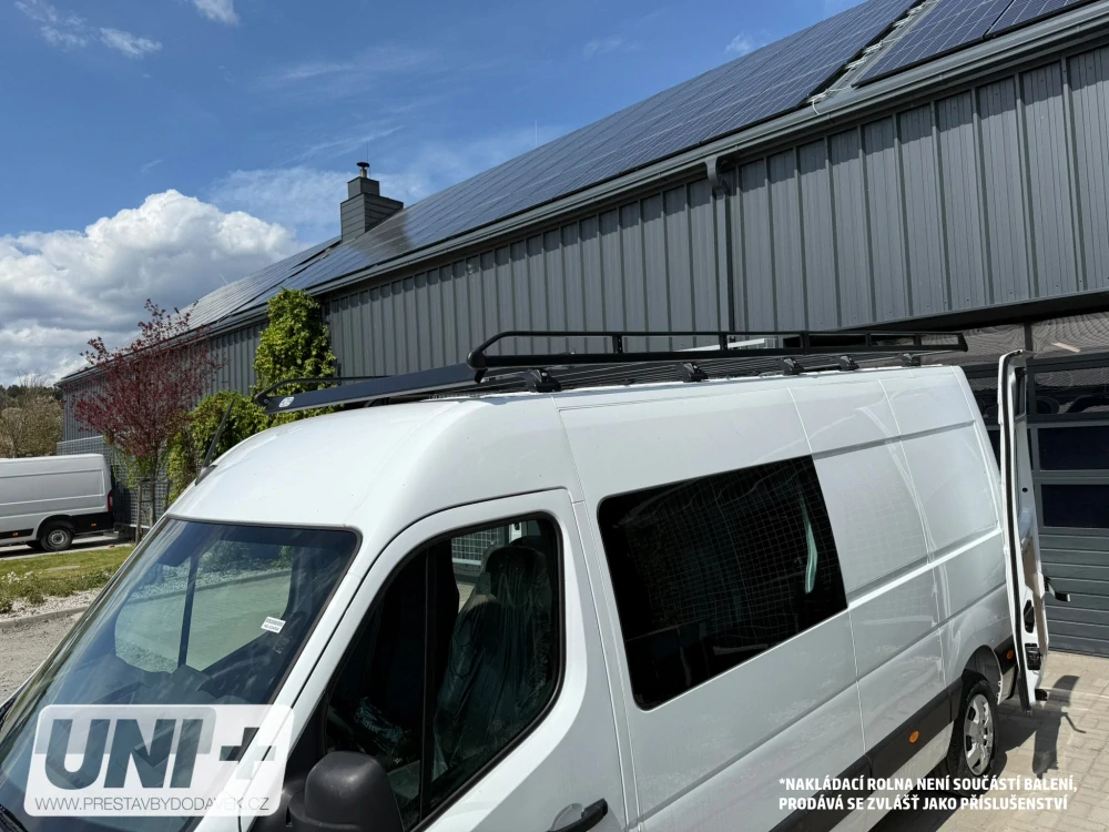 Střešní koš CRUZ EVO | Renault Master / Opel Movano / Nissan NV400 | L3H2