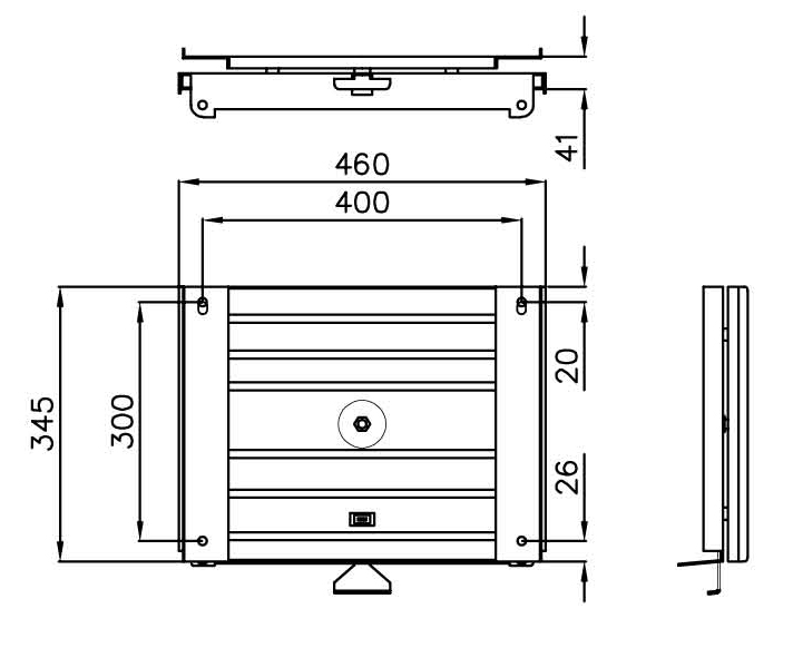 Otočná konzole CTA Fiat Ducato X230/X244 (r.v. 1994-2006)