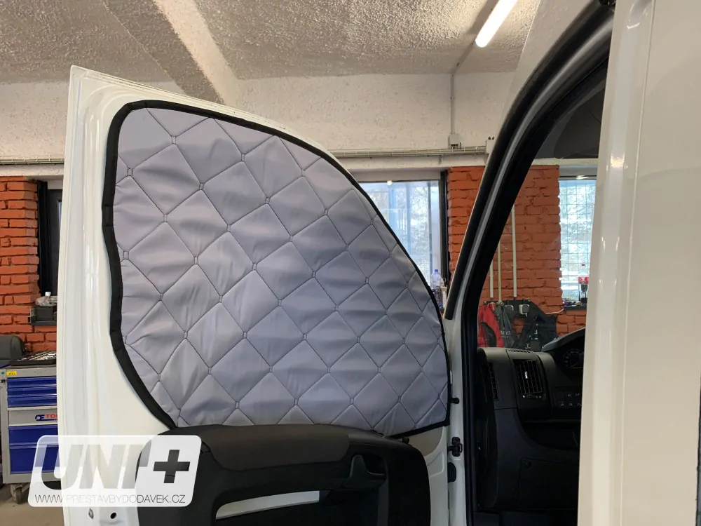 Termoizolační záclony kabiny řidiče – Citroen Jumper / Peugeot Boxer / Fiat Ducato