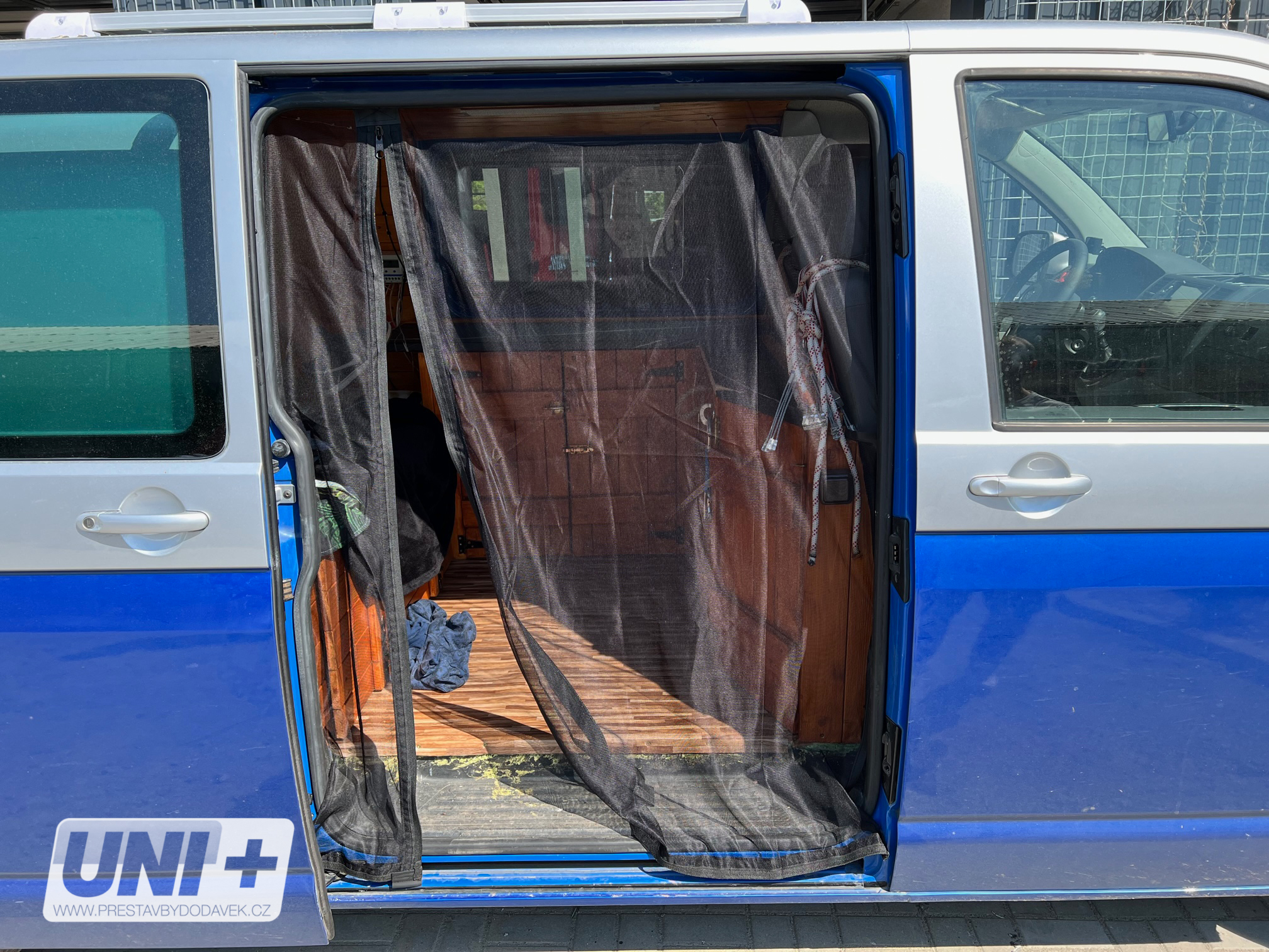Moskytiéra bočních posuvných dveří | Volkswagen Transporter T5 (2003-2015)
