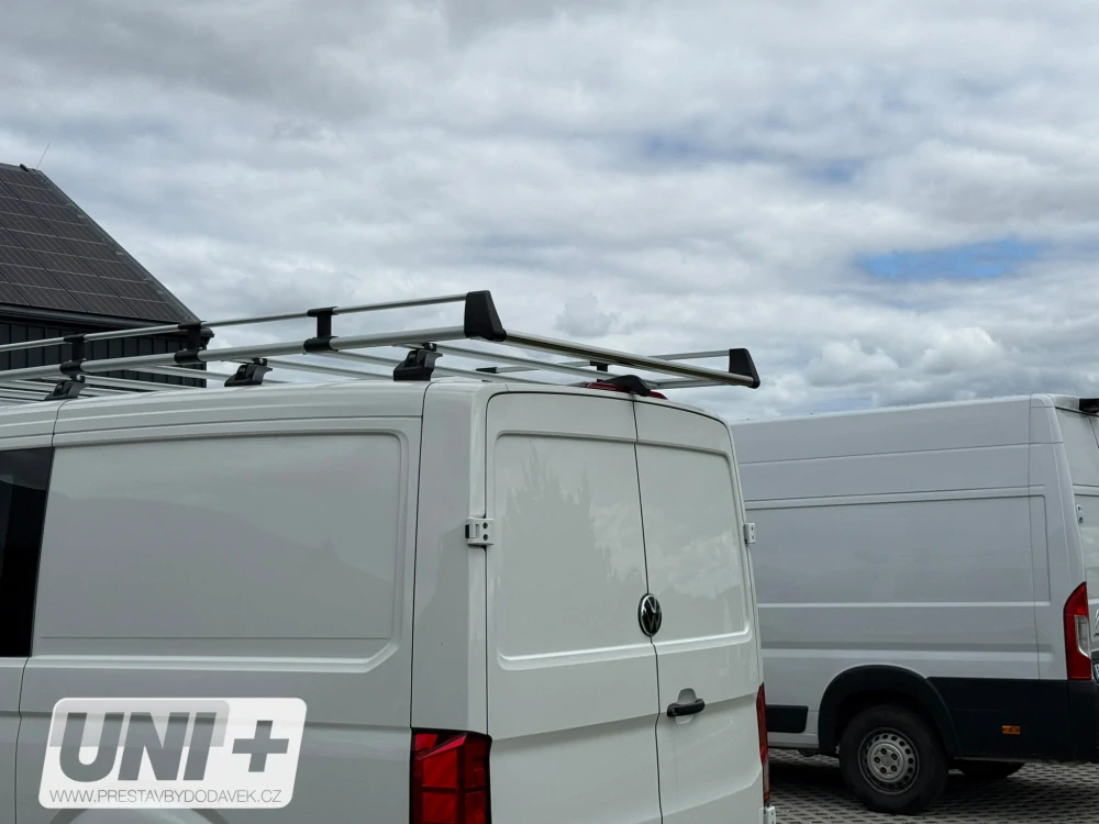 Střešní koš VW Crafter / MAN TGE (17->) L3H2, Cruz Evo ALU