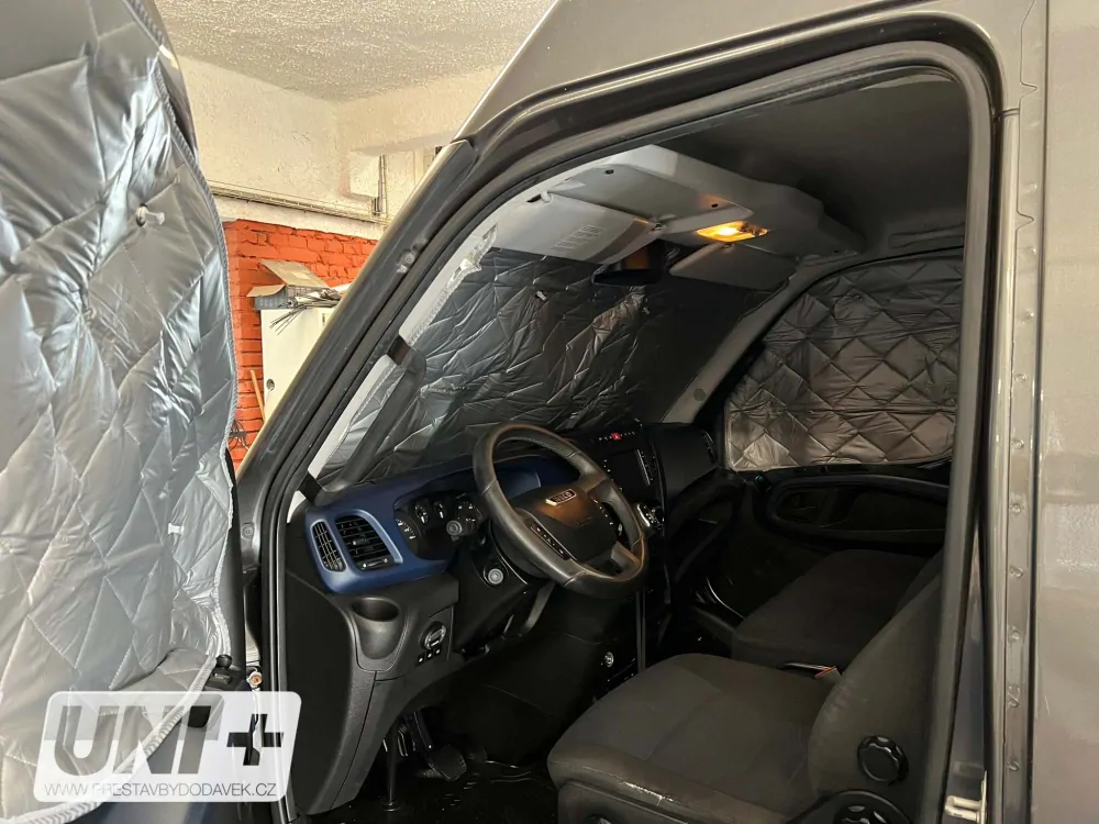 Termoclona oken Isoflex pro Iveco Daily od 2014 - kabina řidiče - 3 díly