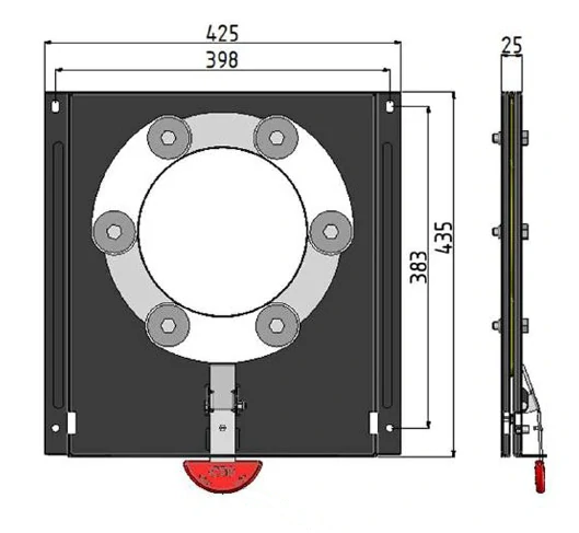 Otočná konzole GEN2 CTA Transporter T5/T6/T6.1