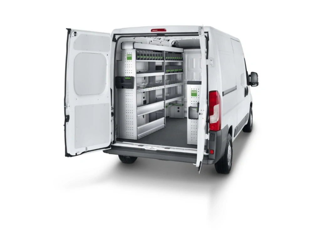 Bott vario3 Regálová sestava L2H2 „Green package“