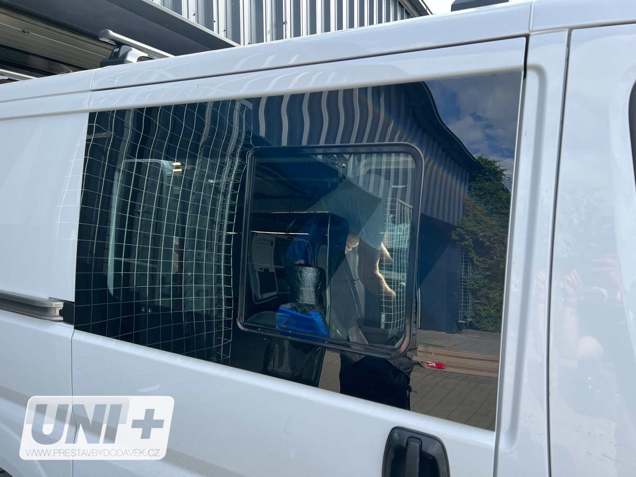 Boční pravé posuvné okno L1H1 | Citroen Jumper / Peugeot Boxer / Fiat Ducato / Opel Movano