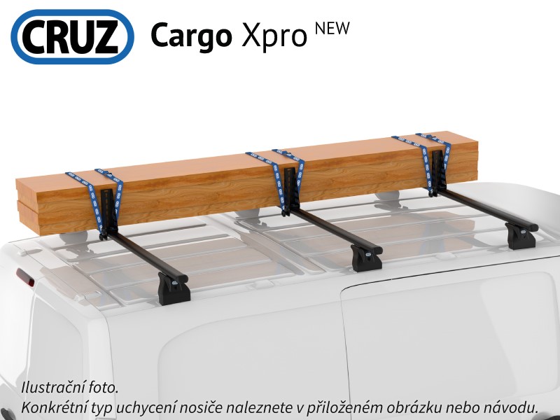 Střešní nosič Fiat Doblo Cargo III 10-, Cruz Cargo Xpro