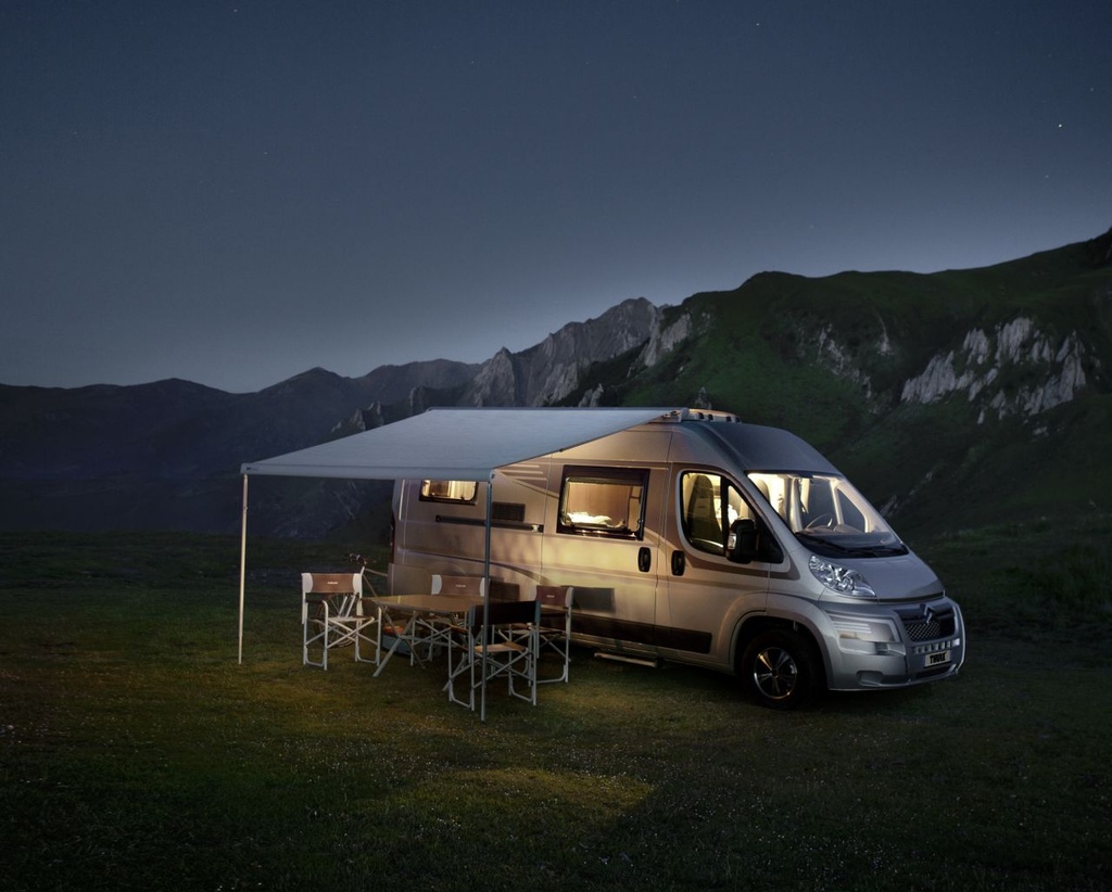 Markýza Thule Omnistor 6300 antracit | set pro Fiat Ducato L3H2