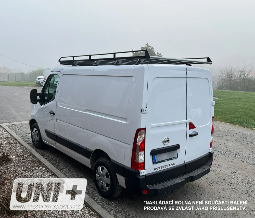Střešní koš CRUZ EVO | Renault Master / Opel Movano / Nissan NV400 | L1H1