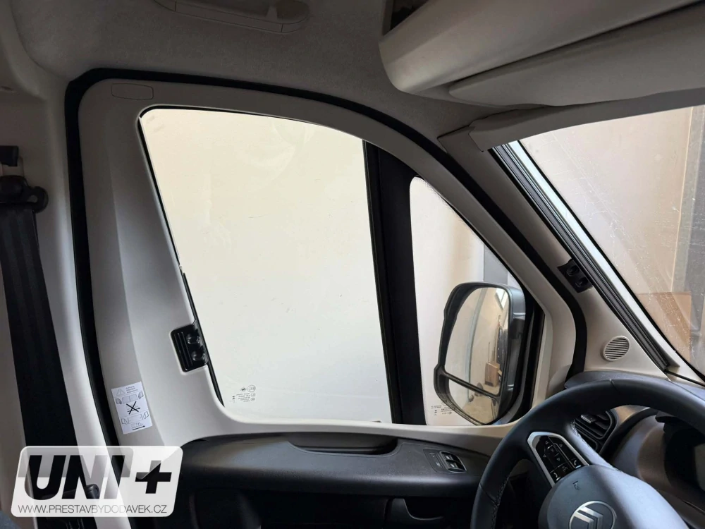 Rolety REMIfront IV, boční skla Fiat Ducato, (nová verze interiéru)