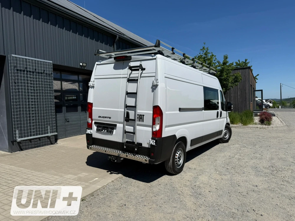 Ochranný kryt zadního nárazníku - Citroen Jumper, Peugeot Boxer, Fiat Ducato 07-, Opel Movano C 21-, Toyota Proace MAX 24-
