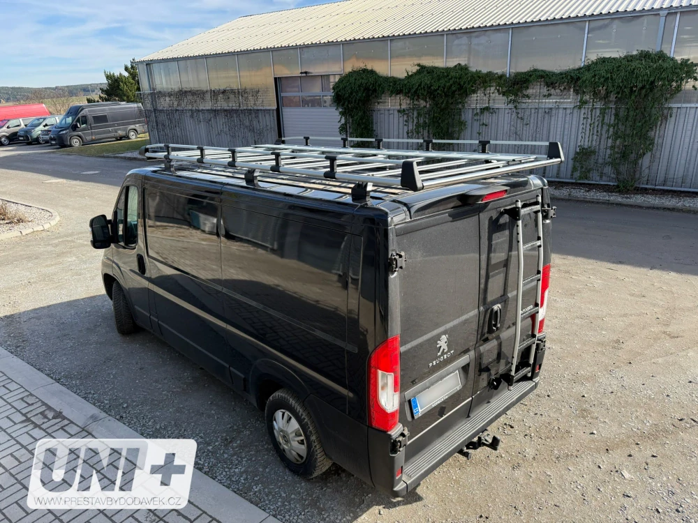 Střešní koš CRUZ EVO ALU | Citroen Jumper / Peugeot Boxer / Fiat Ducato | L2H1