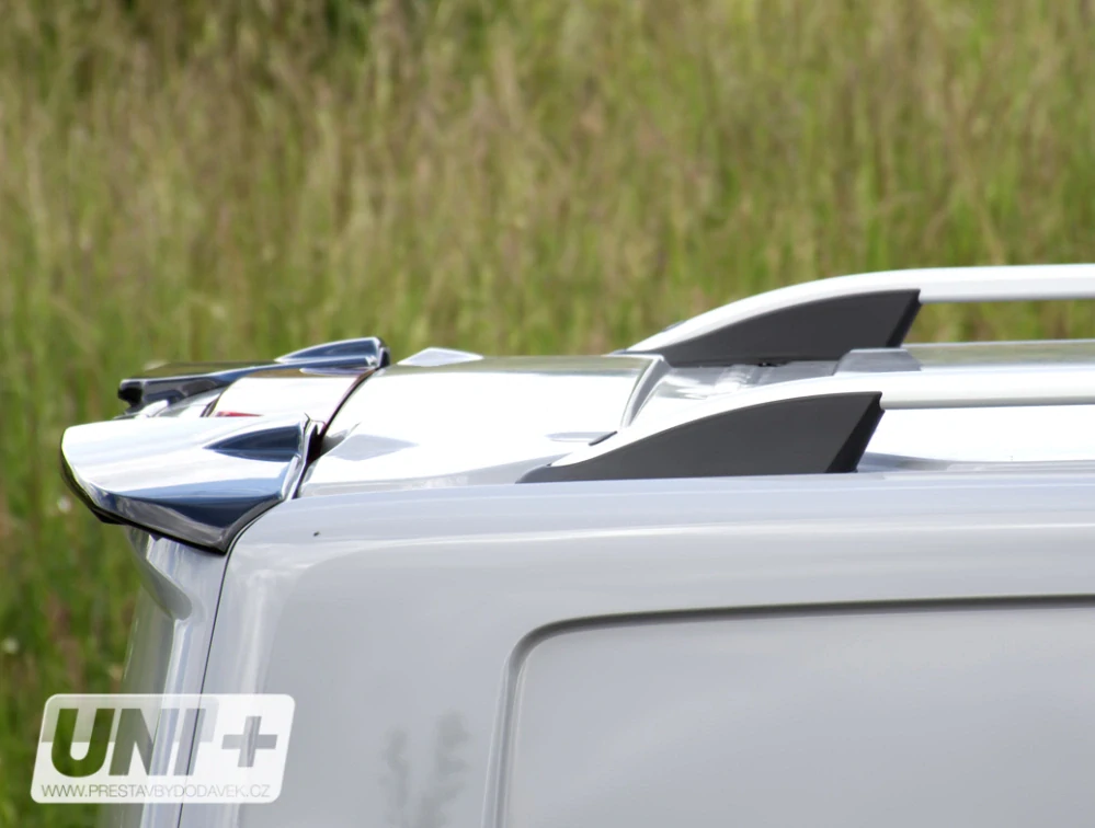 Omtec podélné střešní nosiče stříbrné - Ford Transit Custom V710 L1 (SWB)