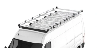 Střešní koš CRUZ EVO ALU | Citroen Jumper / Peugeot Boxer / Fiat Ducato | L3H2