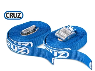Upínací popruhy CRUZ – 2 ks, délka 3 m
