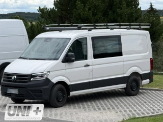 Střešní koš VW Crafter / MAN TGE (17->) L3H2, Cruz Evo ALU
