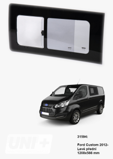 Boční posuvné okno Carbest tónované – Ford Custom V362 | levé