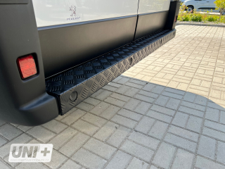 Ochranný kryt zadního nárazníku - Citroen Jumper, Peugeot Boxer, Fiat Ducato 07-, Opel Movano C 21-, Toyota Proace MAX 24-