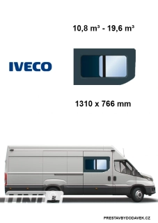 Boční pravé posuvné okno | Iveco Daily