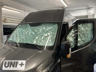 Termoclona oken Isoflex pro Iveco Daily od 2014 - kabina řidiče - 3 díly