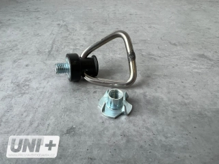 Zarážecí matice do dřeva s okem M8