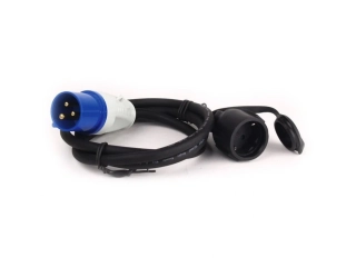 Připojovací adaptérový kabel Carbest CEE/Schuko 3x2,5mm², délka 1,5m