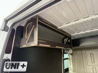 Polička pro dodávku Stellantis X250/X290 L2H2 – levá horní