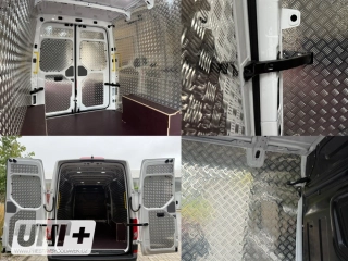 Individuální výroba kovových obkladů nákladového prostoru – perfoplech, slzičkový plech, hliník