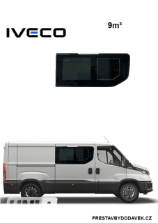 Boční pravé posuvné okno | Iveco Daily 9m³