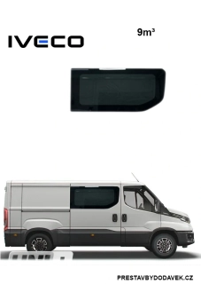 Boční pravé pevné okno | Iveco Daily 9m³