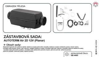 AUTOTERM Air 2D-12 | zástavbová sada