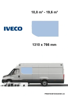 Boční levé pevné okno | Iveco Daily